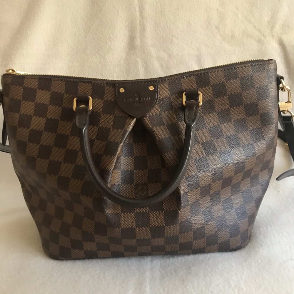 Louis Vuitton Ebene Damier Siena Bag